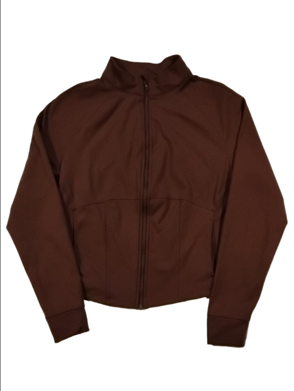 3/$20 Women's Brown Full-Zip Jacket